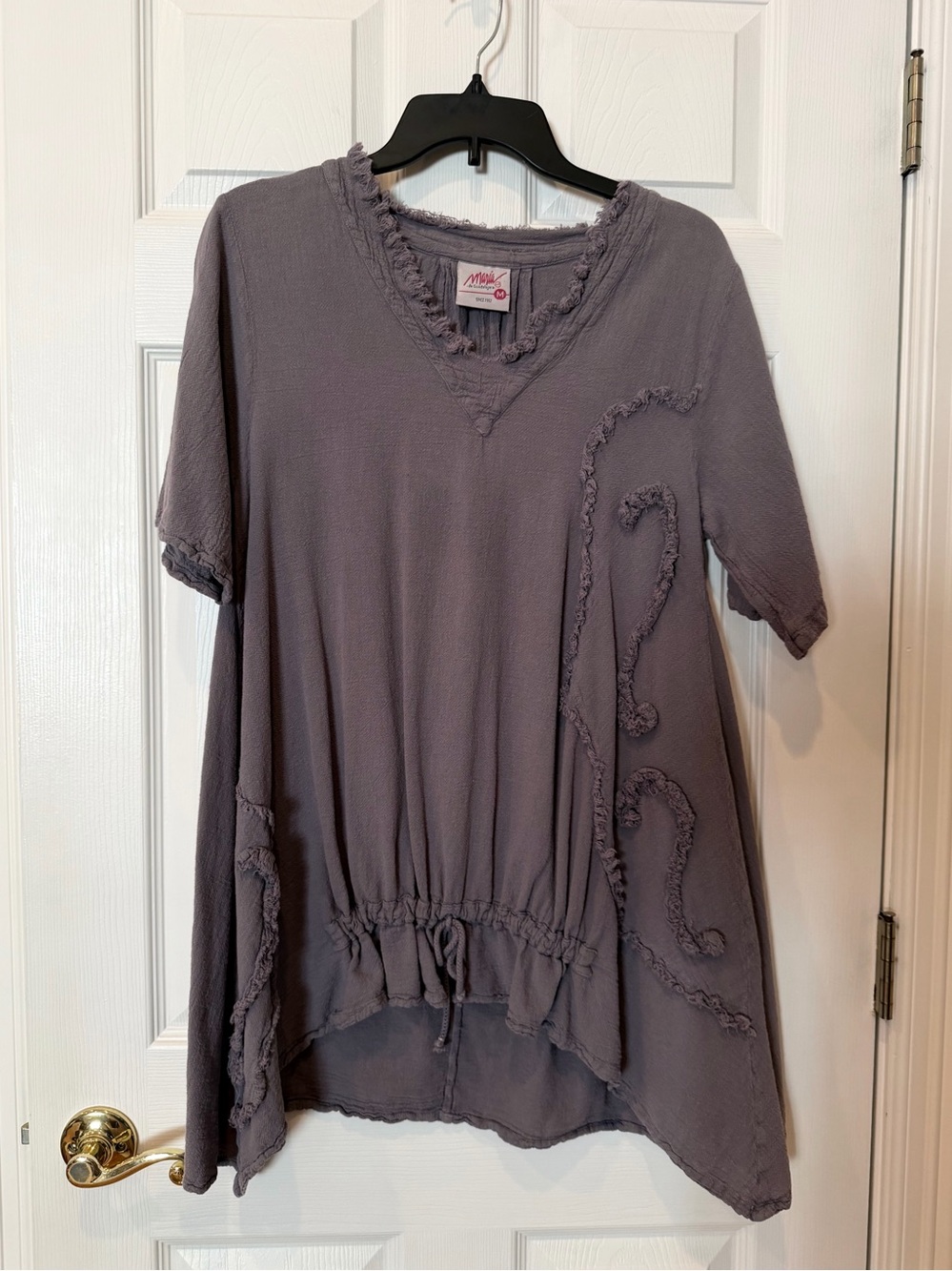 Gauze Tunic Top